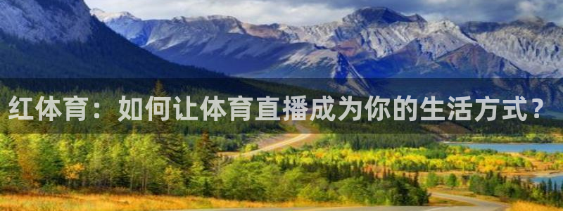 红体育：如何让体育直播成为你的生活方式？